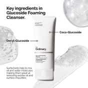 The Ordinary Glucoside Foaming Cleanser - Gel Cleanser for Strengthened Skin Moisture Barrier (150 ml)