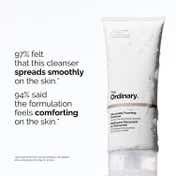 The Ordinary Glucoside Foaming Cleanser - Gel Cleanser for Strengthened Skin Moisture Barrier (150 ml)