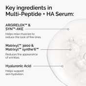 The Ordinary Multi Peptide + HA Serum multibenefit for Smoothness,Firmness and reduced Fine Lines (30 ml)