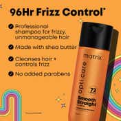 Matrix Professional Smooth Hair Combo -Anti-frizz Shampoo and Conditioner + Porosity Spray (3 pcs)