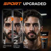 Beardo Sport Deep Cleansing Cooling Menthol Oil Control Facewash For Men (100 g)