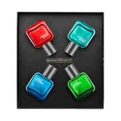 Wild Stone Edge Forest Spice Hydra Energy & Ultra Sensual Perfume Gift Set for Men (4 pcs)