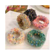 Majestique Soft Stretchable Hair Rubber Band Hair Ties Ponytail Holder (5 pcs)