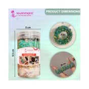 Majestique Soft Stretchable Hair Rubber Band Hair Ties Ponytail Holder (5 pcs)