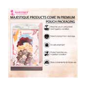Majestique Satin Silk Scrunchies Hair Accessories Hair Ties for Women and Girl Best Gift (4 pcs)