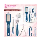 Majestique Professional Manicure and Pedicure Tools Kit (7 pcs)