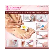 Majestique Professional Manicure and Pedicure Tools Kit (7 pcs)
