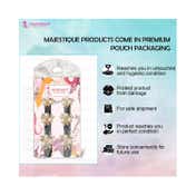 Majestique Stylish Pearl Braid Duckbill Clips Styling Hair Pins Crystal Stone (2 pcs)