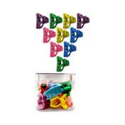 Majestique Stylish Premium Matte Plastic Hair Clutcher Claw Clip With Box (10 pcs)