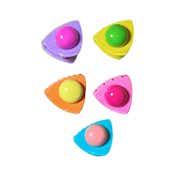 Majestique Stylish Premium Matte Plastic Hair Clutcher Claw Clip (5 pcs)