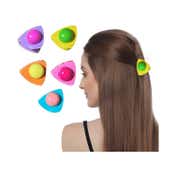 Majestique Stylish Premium Matte Plastic Hair Clutcher Claw Clip (5 pcs)
