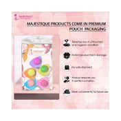 Majestique Stylish Premium Matte Plastic Hair Clutcher Claw Clip (5 pcs)