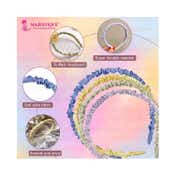 Majestique Headband Satin Silk Twine Beautiful Fancy Hair Band Color May Vary (4 pcs)