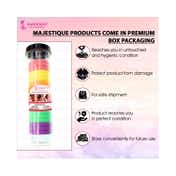 Majestique Cotton Stretchable Hair Ties Ponytail Holder Rubber Band (20 pcs)