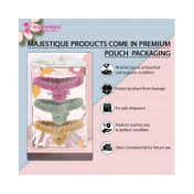 Majestique Soft Faux Fleece Fur Large Hair Clutcher Hair Claw Clips (3 pcs)