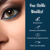 Faces Canada Ultime Pro Intense Gel Kajal With Smudger & Sharpener 24HR Long Stay - Blue (1.2 g)