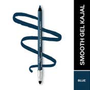 Faces Canada Ultime Pro Intense Gel Kajal With Smudger & Sharpener 24HR Long Stay - Blue (1.2 g)
