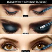 Faces Canada Ultime Pro Intense Gel Kajal With Smudger & Sharpener 24HR Long Stay - Blue (1.2 g)