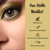 Faces Canada Ultime Pro Intense Gel Kajal With Smudger & Sharpener 24HR Long - Sand Beige (1.2 g)