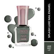 Faces Canada Ultime Pro Splash Luxe Nail Enamel Glossy Finish Quick Drying - Jade Mist L37 (12 ml)