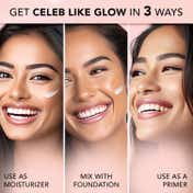 Faces Canada Strobe Cream Primer + Highlighter + Moisturizer Flawless Radiant Skin - Gold (30 g)