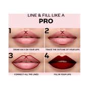 Faces Canada Ultime Pro Lip Definer Waterproof & Smudgeproof - Mocha Brown 13 (0.35 g)
