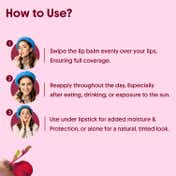 Aravi Organic Tinted Beetroot Lip Balm With SPF 50 PA+++ -Kojic Acid & Ceramide (5 g)