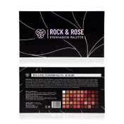 PAC Rock & Rose Eyeshadow Palette Blendable Mattes Shimmers Chromes Perfect Transition Shades (50 g)