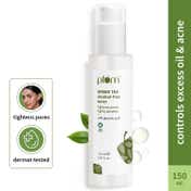 Plum Green Tea Alcohol-Free Face Toner for Oily Acneprone Skin Glycolic Acid Fights Pimples (150 ml)