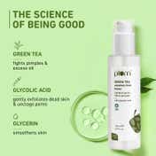 Plum Green Tea Alcohol-Free Face Toner for Oily Acneprone Skin Glycolic Acid Fights Pimples (150 ml)