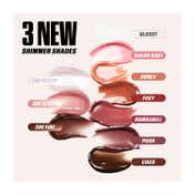 Huda Beauty Faux Filler Extra Shine Lip Gloss - Icy Nude She Flirty (3.9 ml)