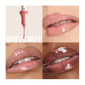 Huda Beauty Faux Filler Extra Shine Lip Gloss - Icy Nude She Flirty (3.9 ml)