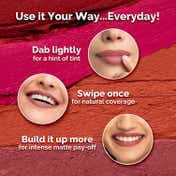 Mamaearth Moisture Matte Longstay Lipstick - 04 Cinnamon Nude (0.7 g)