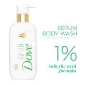 Dove Glow Recharge Exfoliating & Acne Clear Serum Body Wash Combo