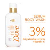 Dove Glow Recharge Exfoliating & Acne Clear Serum Body Wash Combo