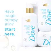 Dove Acne Clear Serum Body Wash + Exfoliate Away Serum Body Wash Combo