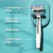LetsShave Evior 6 Portable Razor (3 pcs)