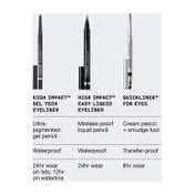 CLINIQUE High Impact Gel Tech Eyeliner - Polished Pewter (0.35 g)