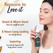 THE LOVE CO. Warm Vanilla Body Mist (150 ml)