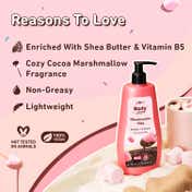 Plum Body lovin Marshmallow Melt Body Lotion with Shea Butter & Vitamin B5 Non Greasy (400 ml)