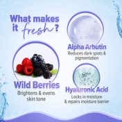 Aqualogica Illuminate + Dewy Sunscreen SPF 50+ PA++++  with Wild Berries and Alpha Arbutin (125 g)
