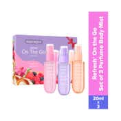 Aqualogica Refresh+ On The Go Perfume Body Mist Set for Women