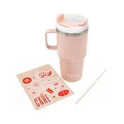 Tira tumbler with straw and handle – Ideal Stanley cup alternative for hot and cold drinks
