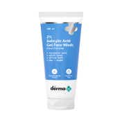 The Derma Co 2% Salicylic Acid Gel Face Wash With Salicylic Acid & Witch Hazel For Oily Skin (100 ml)