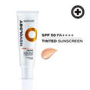 Novology SPF 50 PA++++ Hydrating Sheer Sunscreen,100 hours Hydration, Non Sticky,With Vitamin C (50g)