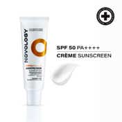 Novology SPF 50 PA++++ Hydrating Sheer Sunscreen No White Cast Broad Spectrum Protection (50 g)