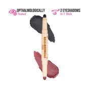 Insight Cosmetics Duo Eyeshadow Stick - Charcoal Charm & Blush (2 g)