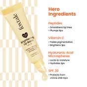 Foxtale Glazed Lips Brightening Lip Balm - Clear Glaze (12 g)