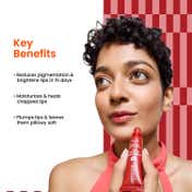 Foxtale Glazed Lips Brightening Lip Balm - Ruby Glaze (12 g)
