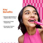 Foxtale Glazed Lips Brightening Lip Balm - Pink Glaze (12 g)